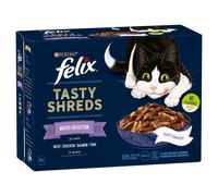 Felix Pch Tasty Shred Mix Sel G 4x12x80g