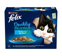 Felix Pouch AGAIL Double Delicious Fish 12x85g - Size: 12 x 85g