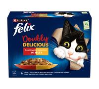 Felix Pouch AGAIL Double Delicious Meat 12x85g - Size: 12 x 85g