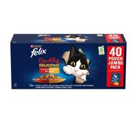 Felix Pouch AGAIL Double Delicious Meat 40x85g - Size: 40 x 85g