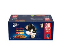 Felix Pouch AGAIL Double Delicious Meat 80x85g - Size: 80 Pack