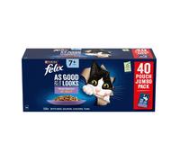 Felix Pouch AGAIL Senior 7+ Meat 40x85g - Size: 40 x 85g
