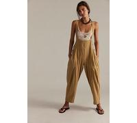 Felix Tapered Overalls by We The Free at Free People in Iced Coffee, Size: XL - female