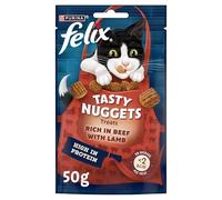 Felix Tasty Nuggets Cat Treats - Beef with Lamb