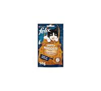 FELIX Tasty Nuggets Chicken & Duck Cat Treats 50g (Pack of 8)