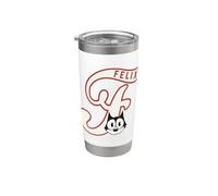 Felix The Cat Americana Script Logo Stainless Steel Insulated Tumbler