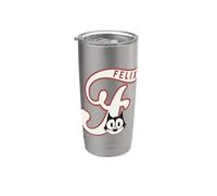 Felix The Cat Americana Script Logo Stainless Steel Insulated Tumbler