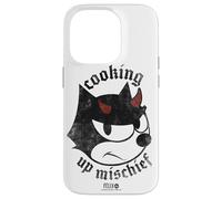 Felix The Cat Devil Horns Cooking Up Mischief Case for iPhone 14 Pro