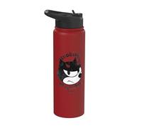 Felix The Cat Devil Horns Cooking Up Mischief Stainless Steel Insulated Water Bottle