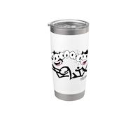 Felix The Cat Eyes Stainless Steel Insulated Tumbler