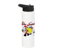 Felix the Cat Feliz Navidad Stainless Steel Insulated Water Bottle