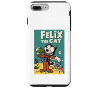 Felix the Cat Moon Dreamer - Retro 1920s Celestial Animation Case for iPhone 7 Plus/8 Plus
