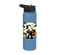 Felix The Cat Spooky Candy Run Stainless Steel Insulated Water Bottle
