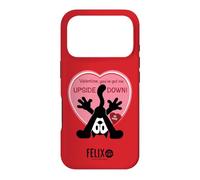 Felix The Cat Valentine, You’ve Got Me Upside Down Case for iPhone 17 Pro