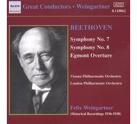 Felix Weingartner - Conducts Beethoven's-Sym 7/8/& [New CD]