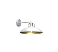 Felix White/Gold Wall Light 1xE27 MLP7702