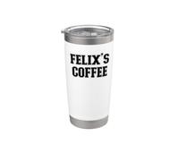 Felix's Coffee Felix Name Personalized Stainless Steel Insulated Tumbler