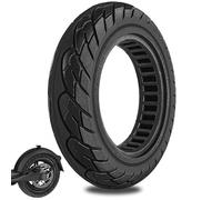 Felixstory 10x2.125 Solid Tires For Xiaomi Mii Pro2/ 3 lite/Essential/ 4 Lite, Ninebot D38E/D28E/D18E/F65I/ F25I, SoFlow SO3, 10 inch 10x2.0 Tubeless Tyre, 10x2/54-152 Anti-explosion Wheel, Black