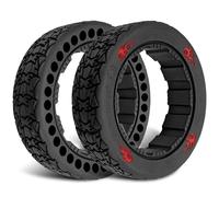Felixstory 10x2.75 Off Road Kart Drift Rear Tyre Compatible with Ninebot by Segway Gokart Pro/Pro 2 and Ninebot S Max Self Balancing Scooter (2 Pieces)