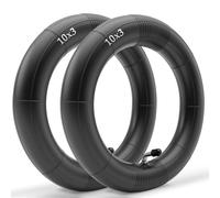 Felixstory 2 PCS 80/65-6 255x80 10x3 Reinforced Universal Inner Tube with 45° Valve for Zero 10x/Apollo Pro/Kugoo M4 Pro/Dualtron Victor/Kaabo Mantis 10 Pro Electric Scooter