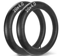 Felixstory 20x4.0 Bike Tube, with Schrader Valve-Ideal for Mountain Bikes & E-Bikes with 20-Inch Fat Tires, Rubber Tubes for Kids Mountain, Cruisers, Woman City Bikes, 2PCS