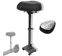 Felixstory Electric Scooter Seat Saddle with Waterproof Cushion Cover for Ninebot ES1 ES2 E22 ES4/Xiaomi M365 Pro 1S/Aovopro ES80, Adjustable Foldable Seat Comfortable Shock Absorbing Max Seat Saddle