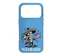Feliz 4 de Julio USA for Proud Mexican American Case for iPhone 17 Pro