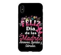 Feliz dia de las Madre in Spanish Mother's Day Floral Flower Case for iPhone XS Max