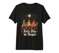 Feliz Dia De Reyes Epiphany Three Kings Day Premium T-Shirt