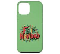 Feliz Navidad con Guirnalda de Luces Festivas Case for iPhone 12 mini