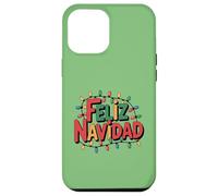 Feliz Navidad con Guirnalda de Luces Festivas Case for iPhone 12 Pro Max
