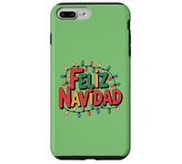Feliz Navidad con Guirnalda de Luces Festivas Case for iPhone 7 Plus/8 Plus