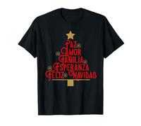 Feliz Navidad Familia Spanish Christmas T-Shirt