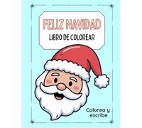 Feliz Navidad: Libro de colorear