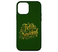 Feliz Navidad Merry Christmas Espanol Elegant Case for iPhone 12 mini