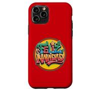 Feliz Navidad Merry Christmas Espanol Graffiti Case for iPhone 11 Pro