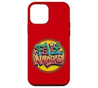 Feliz Navidad Merry Christmas Espanol Graffiti Case for iPhone 12 mini