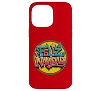 Feliz Navidad Merry Christmas Espanol Graffiti Case for iPhone 14 Pro Max