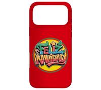 Feliz Navidad Merry Christmas Espanol Graffiti Case for iPhone 17 Pro Max