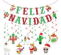 Feliz Navidad Spanish Christmas Banner for Spanish Christmas Decorations