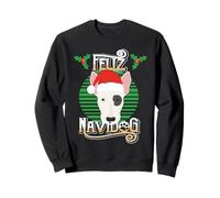 Feliz Navidog Bull Terrier Dog Holiday Merry Christmas Sweatshirt