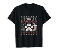 Feliz Navidog - Funny Christmas Dog Pun Ugly Christmas Value Graphic T-Shirt