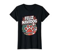 Feliz Navidog - Funny Feliz Navidad Pun Christmas Dog Value Graphic T-Shirt