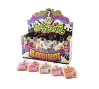 Felko Evil Dr. Sweet Blood Shot Gel Candy, Halloween Theme, Novelty Liquid Candy in Blood Bag Format, 20g, 3 Pieces