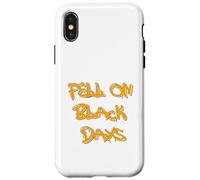 Fell on Black Days T-Shirt - Moody & Grunge-Inspired Design Case for iPhone X/XS