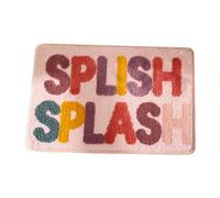 Fellflying Bath Mat for Bathroom Floor, Non Slip Absorbent Shower Rug with Funny Design, Super Absorbent, Soft Anti-Slip Bathroom Rugs for Living Room, Bathroom, Home, 50x80 cm