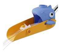 Fellflying Faucet Extender for Bathroom Sink,Shark Design Long Extend Water Faucet Extender | Sink Fun Gadgets for Children, Hand Wash Helper for Kitchen and Bathtub Sink