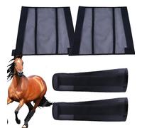 Fellflying Horse Fly Leggings | Horse Reusable Leggins | Fly Boots, Fly Boots Horses, Minimizes Leg Fatigue Reduces Stomping