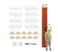 Fellflying Kids Height Ruler | Cartoon Wall Growth Chart,Space-Saving Height Chart, Growth Chart Ruler for Children's Room, Hallway