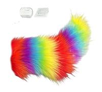 Fellflying Remote Control Moving Tail - Cute Fuzzy Plush Wagging Ta il For Car, Remote Controlled Wagging Animal Car Ornament, Plush Ca r Decoration For All Vehicles Use